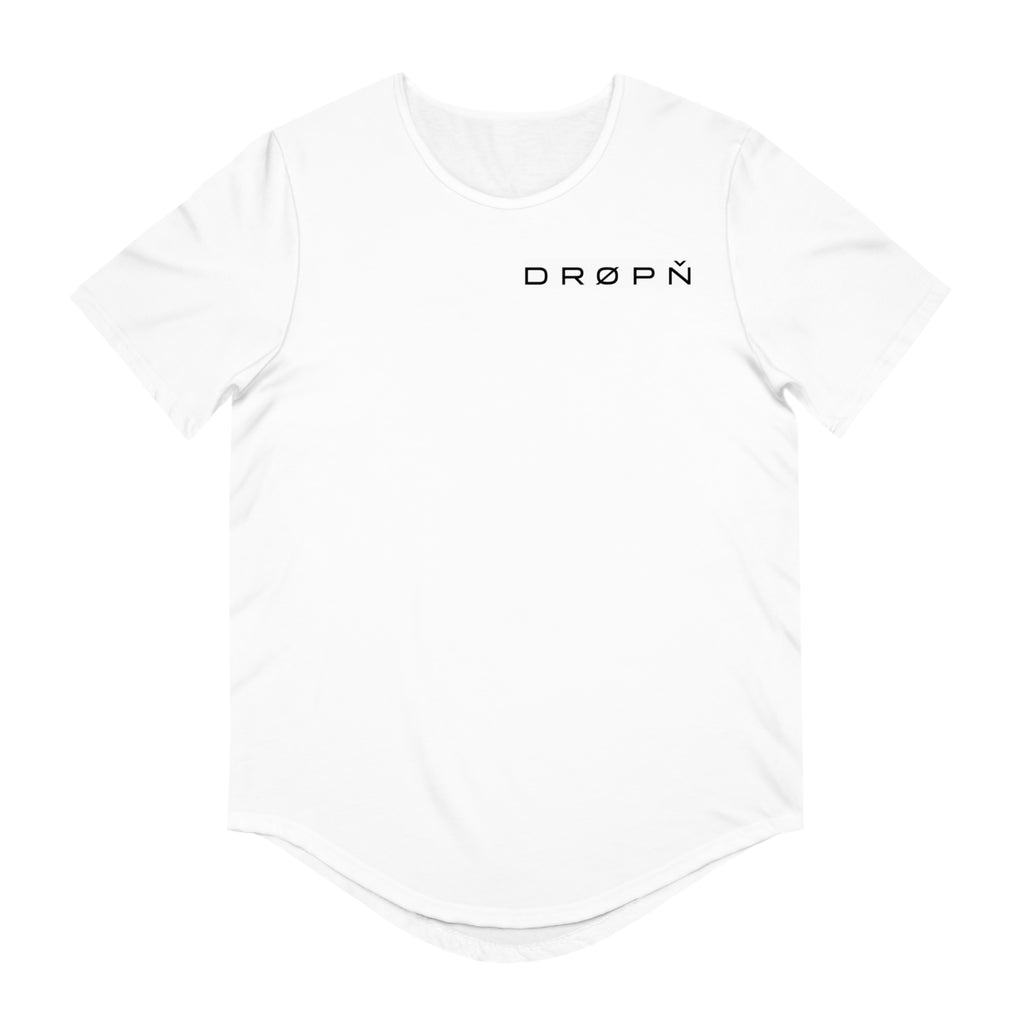 Men's Jersey Curved Hem Tee