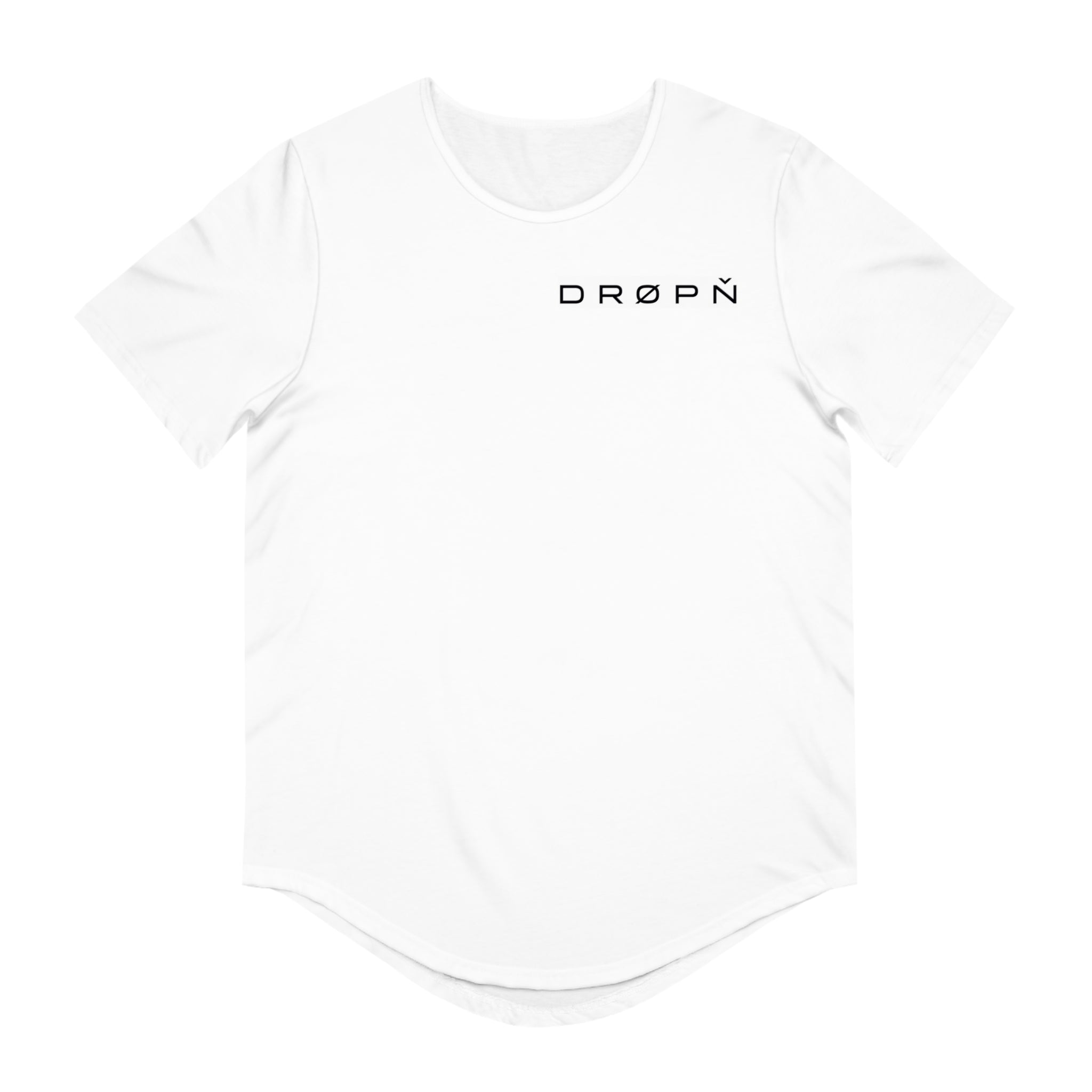 Men's Jersey Curved Hem Tee
